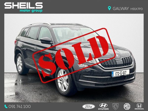 Skoda Kodiaq SUV, Petrol, 2017, Black