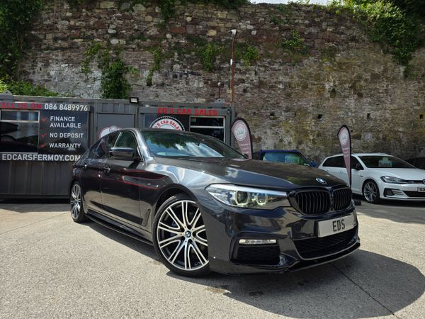 BMW 5-Series Saloon, Diesel, 2017, Grey