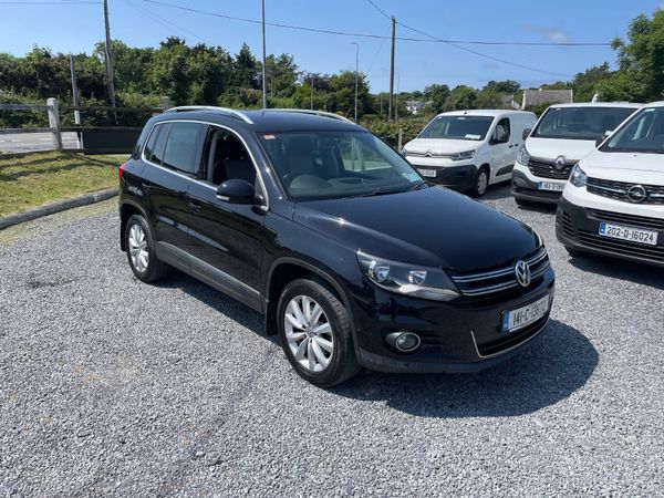 Volkswagen Tiguan SUV, Diesel, 2014, Black
