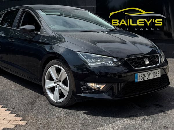 SEAT Leon Hatchback, Petrol, 2015, Black