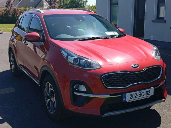 Kia Sportage SUV, Diesel, 2020, Red