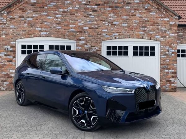 BMW iX SUV, Electric, 2023, Blue