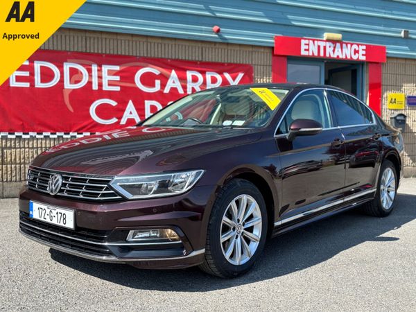 Volkswagen Passat Saloon, Diesel, 2017, Red