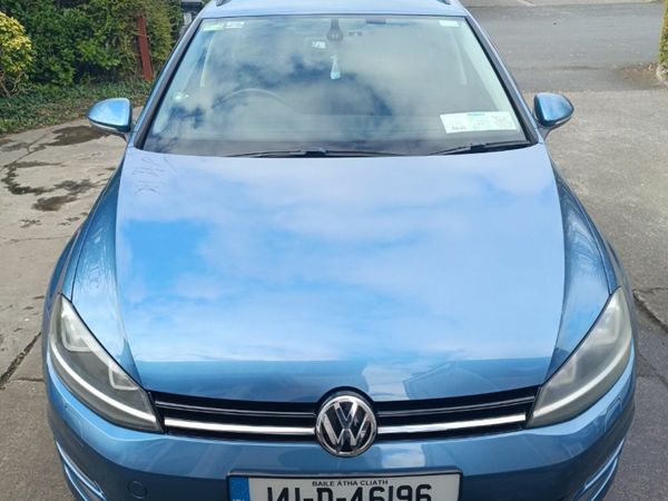 Volkswagen Golf Estate, Petrol, 2014, Blue