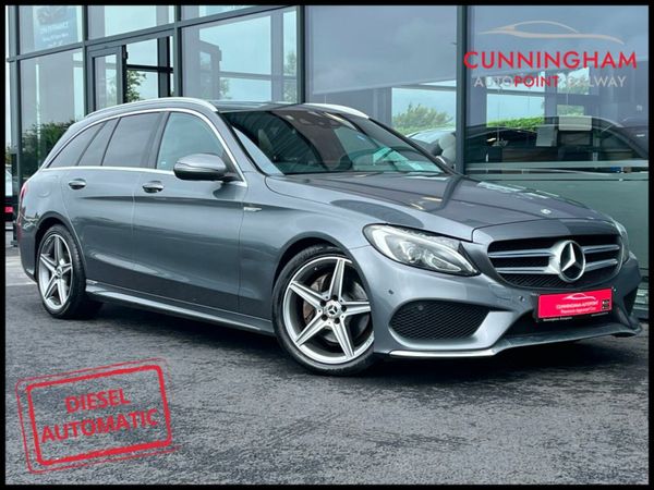 Mercedes-Benz C-Class Estate, Diesel, 2017, Grey