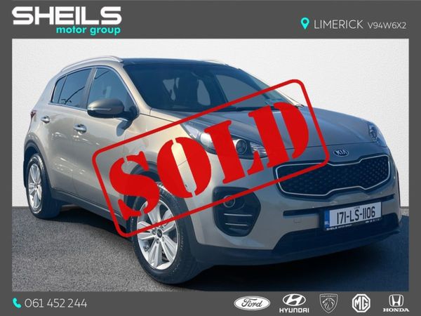 Kia Sportage SUV, Diesel, 2017, Grey