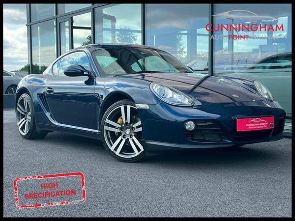 Porsche Cayman Coupe, Petrol, 2009, Blue