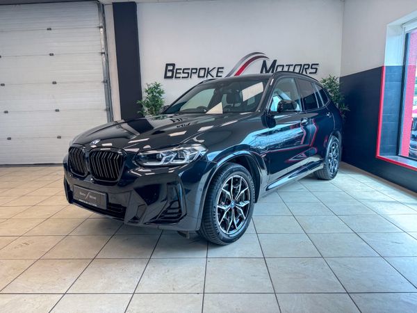 BMW X3 SUV, Petrol Hybrid, 2022, Black