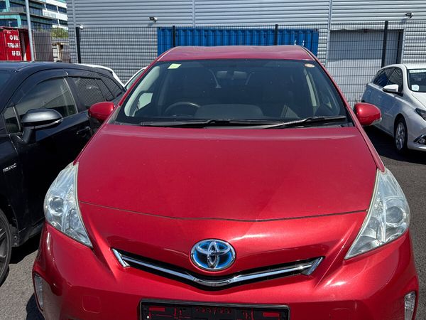 Toyota Prius Estate, Petrol Hybrid, 2012, Red