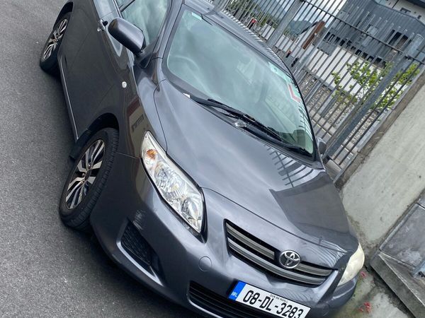 Toyota Corolla Saloon, Petrol, 2008, Grey