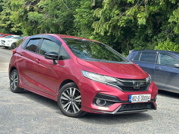 Honda Fit Hatchback, Petrol Hybrid, 2018, Pink