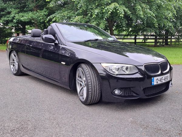 BMW 3-Series Convertible, Diesel, 2012, Black