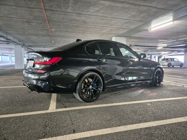 BMW 3-Series Saloon, Petrol Hybrid, 2020, Black