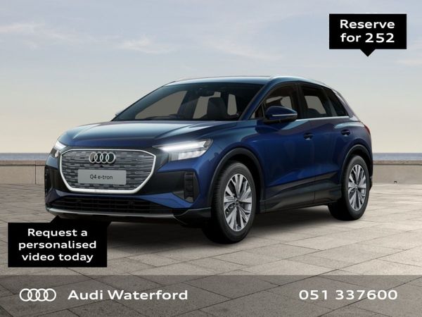 Audi Q4 e-tron SUV, Electric, 2025, Blue