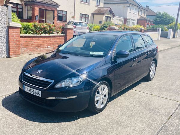 Peugeot 308 Estate, Diesel, 2017, Blue