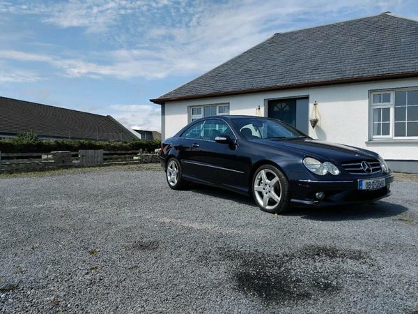 Mercedes-Benz CLK Coupe, Diesel, 2008, Blue