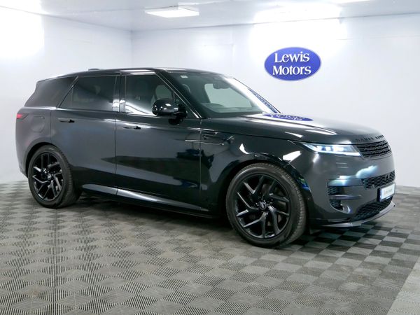 Land Rover Range Rover Sport SUV, Petrol Plug-in Hybrid, 2022, Black