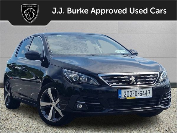 Peugeot 308 Hatchback, Petrol, 2020, Black