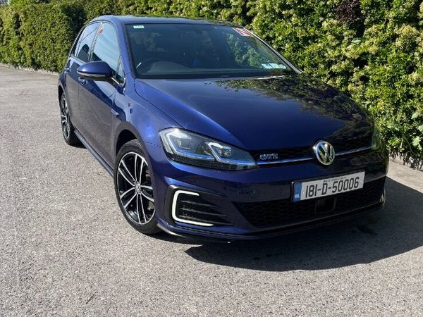 Volkswagen Golf Hatchback, Petrol Plug-in Hybrid, 2018, Blue
