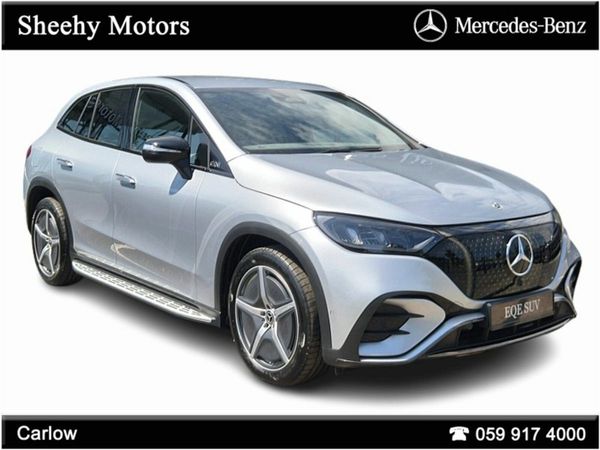 Mercedes-Benz EQE SUV, Electric, 2025, Silver