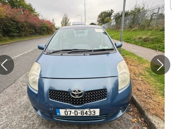 Toyota Yaris Hatchback, Petrol, 2007, Blue