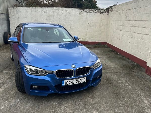 BMW 3-Series Saloon, Petrol Plug-in Hybrid, 2018, Blue