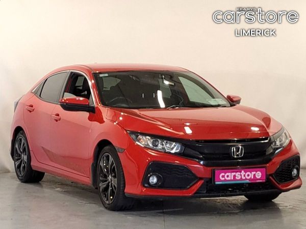 Honda Civic Hatchback, Diesel, 2019, Red
