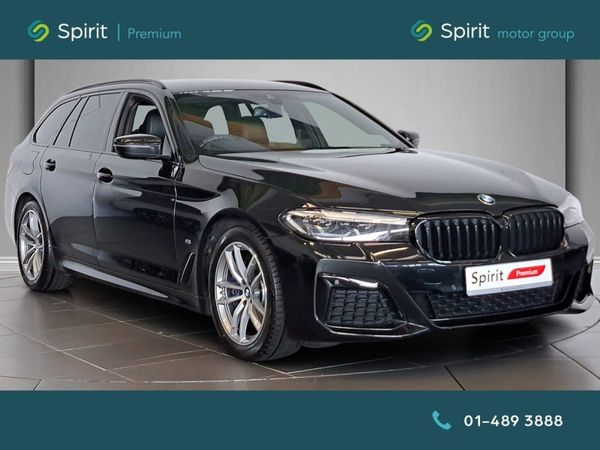 BMW 5-Series Estate, Diesel, 2021, Black