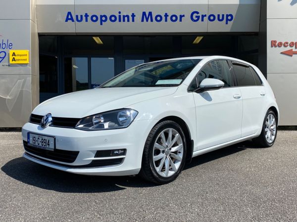 Volkswagen Golf Hatchback, Diesel, 2015, White