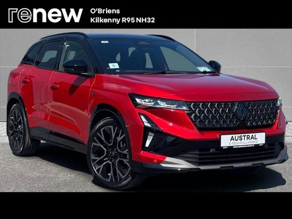 Renault Austral SUV, Petrol Hybrid, 2025, Red