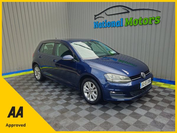 Volkswagen Golf Hatchback, Petrol, 2015, Blue