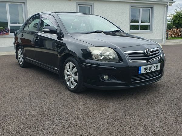 Toyota Avensis Hatchback, Diesel, 2009, Black