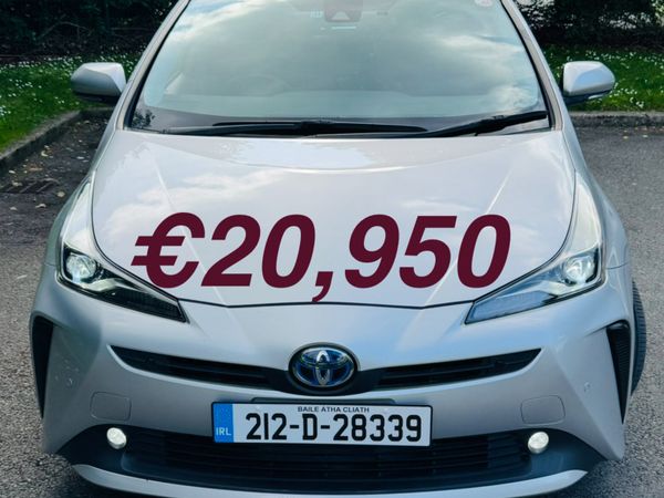 Toyota Prius Saloon, Petrol Hybrid, 2021, Silver
