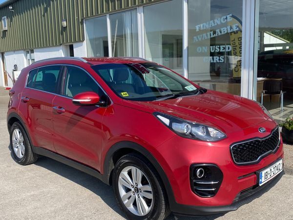 Kia Sportage SUV, Diesel, 2018, Red