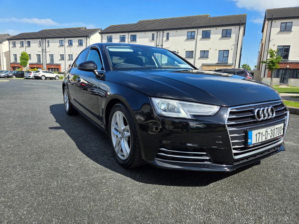 Audi A4 Saloon, Diesel, 2017, Black