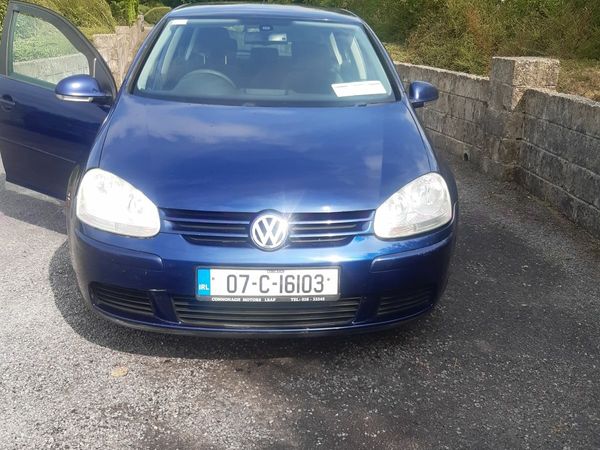 Volkswagen Golf Hatchback, Diesel, 2007, Blue