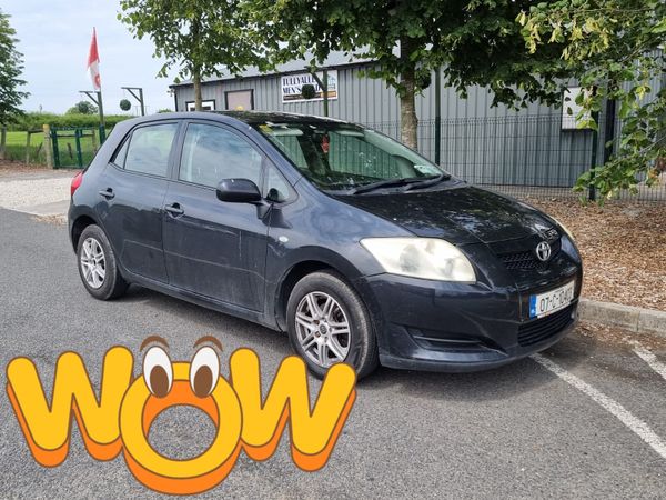 Toyota Auris Hatchback, Petrol, 2007, Black