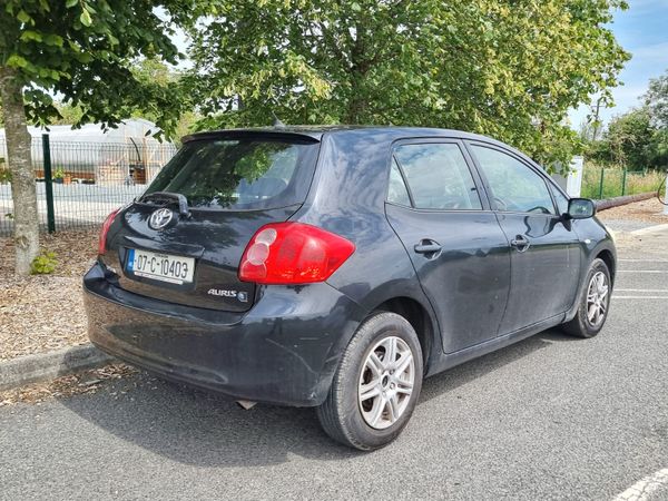 Toyota Auris Hatchback, Petrol, 2007, Black