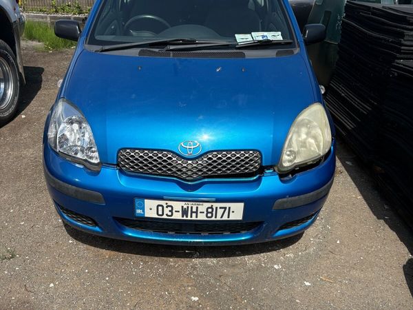 Toyota Yaris Hatchback, Petrol, 2003, Blue