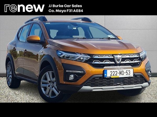 Dacia Sandero Stepway Hatchback, Petrol, 2022, Orange