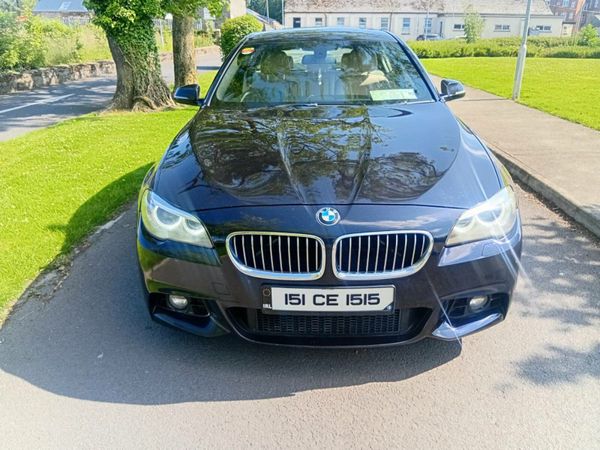 BMW 5-Series Saloon, Diesel, 2015, Black