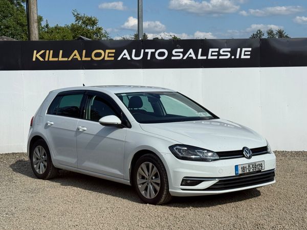 Volkswagen Golf Hatchback, Petrol, 2018, White