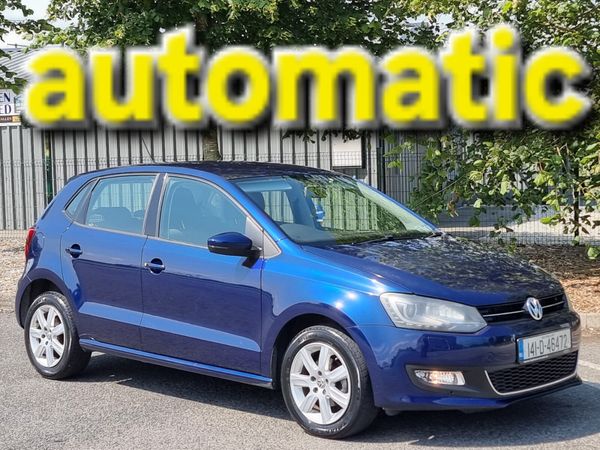 Volkswagen Polo Hatchback, Petrol, 2014, Blue