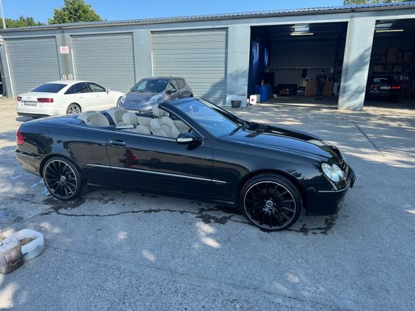 Mercedes-Benz CLK Convertible, Petrol, 2008, Black