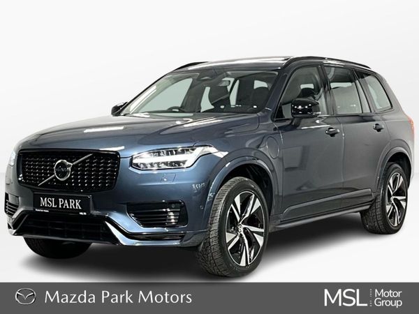 Volvo XC90 SUV, Petrol Plug-in Hybrid, 2023, Blue