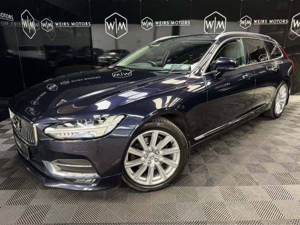 Volvo V90 Estate, Diesel, 2017, Blue