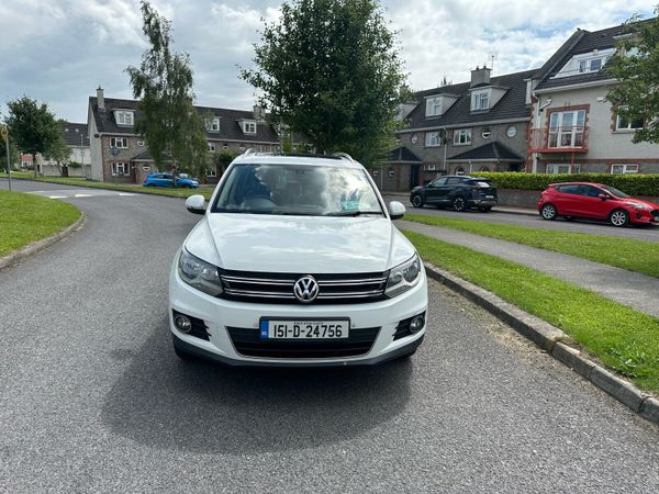 Volkswagen Tiguan SUV, Diesel, 2015, White