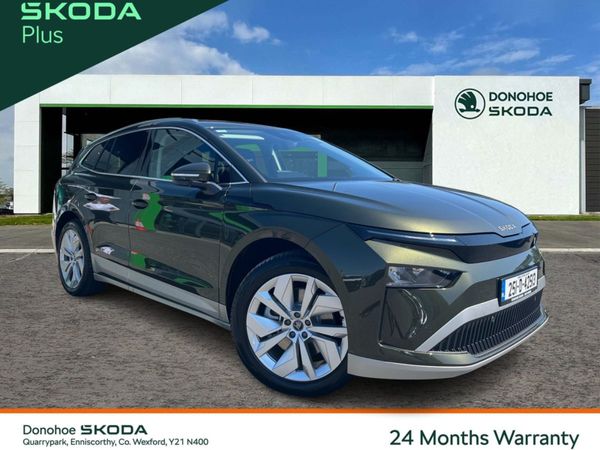 Skoda Enyaq Estate, Electric, 2025, Green