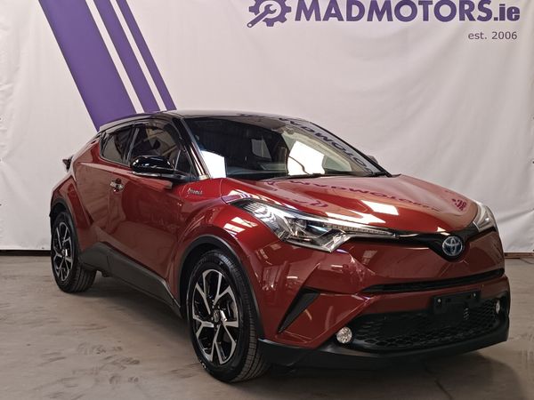 Toyota C-HR SUV, Petrol Hybrid, 2018, Red