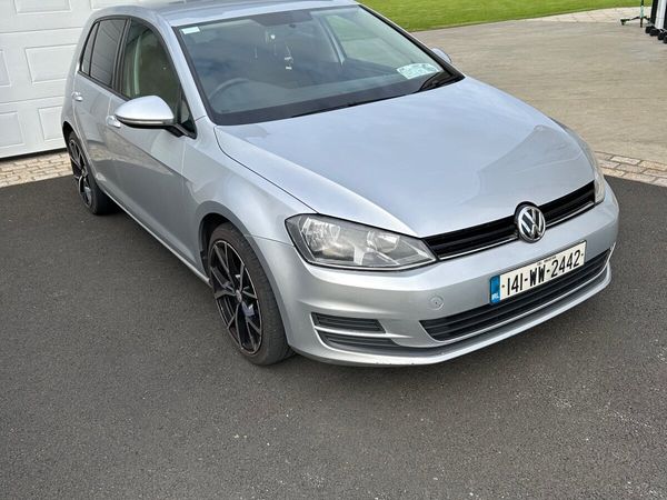Volkswagen Golf Hatchback, Diesel, 2014, Silver